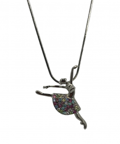 Alternative view of Necklace - Ballerina in Multi color skirt