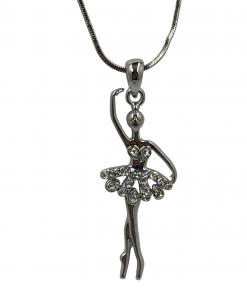 Alternative view of Ballerina Necklace-Crystal Beaded Elegant Pose