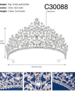 Tiara - hair crown silver or gold