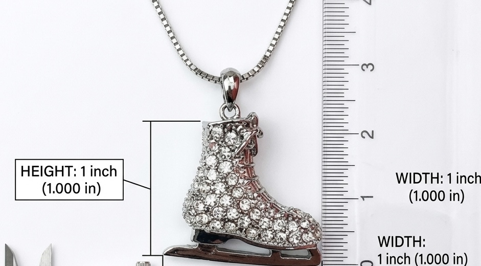 Necklace Figure Skate - Image 2