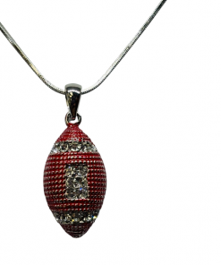 Austrian Crystal Football Necklace
