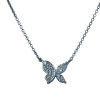 Austrian Crystal Tiny Butterfly Necklace