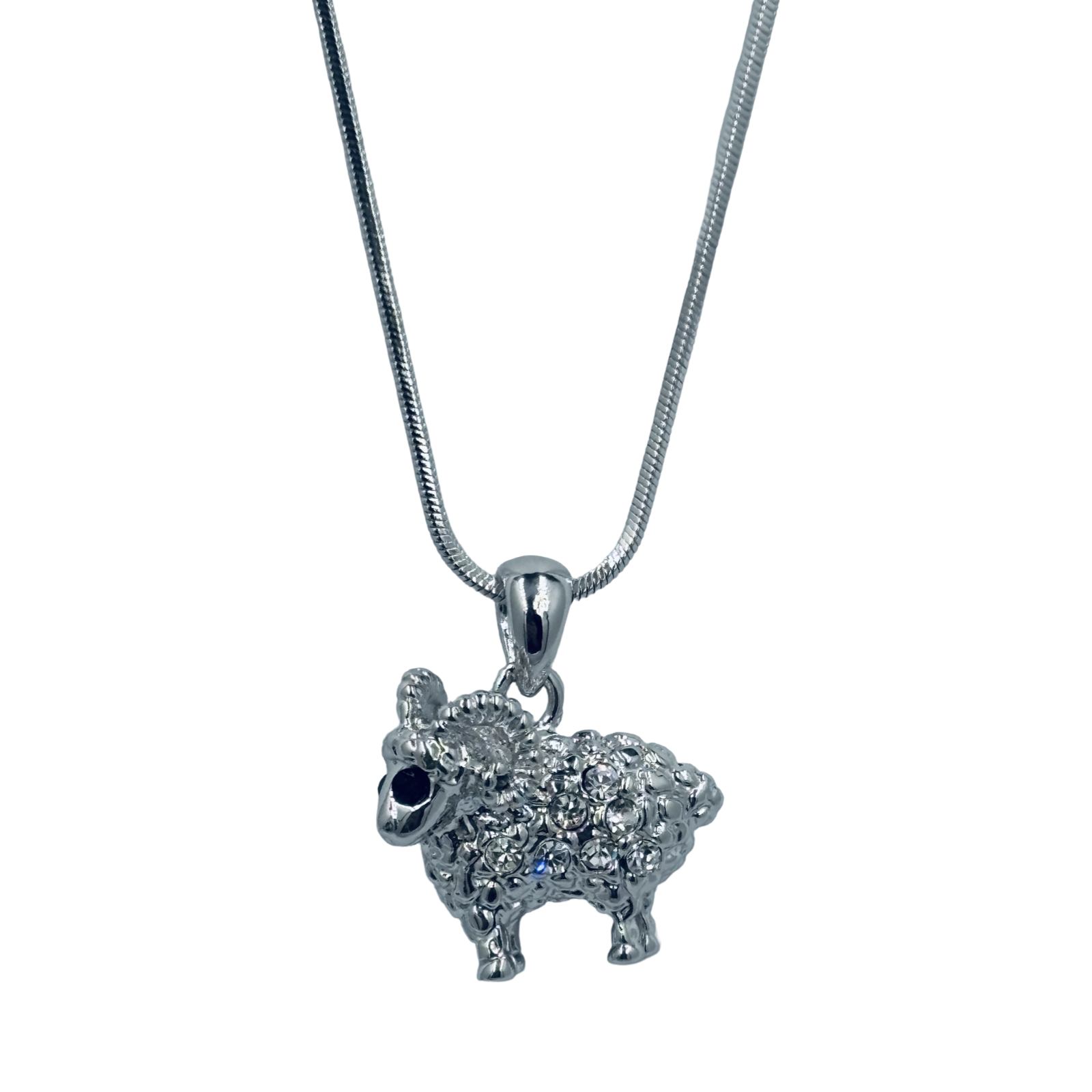 Crystal Sheep Pendant Necklace – Assorted Designs