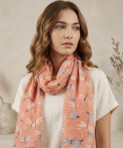 Dragonflies Print Scarf