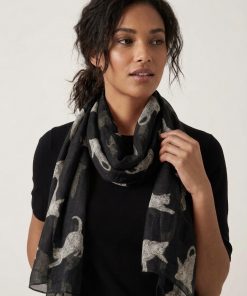Cat,  Print scarf
