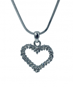 Austrian Crystal Heart Necklace