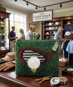 Alternative view of Handmade Beaded Golf Club Coin Purse 