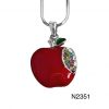 Necklace - Apple/Red
