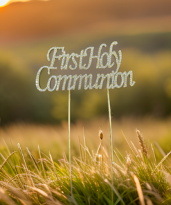 First Holy Communion  Cake Topper 60mm