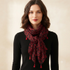 Crimson Poppy Scarf