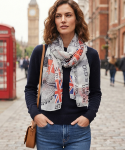 London Print Scarf