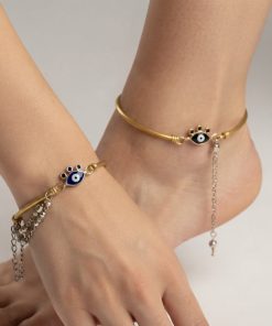 Alternative view of 2-in-1 Evil Eye Bracelet & Anklet