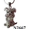 Necklace - Dog with black collar