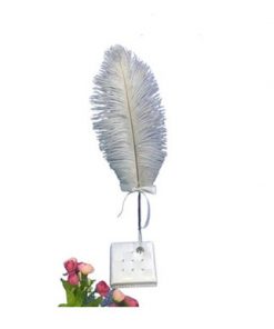 Alternative view of Wedding Feather Pen w/ Stand