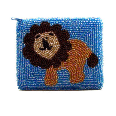 Lion on Blue (Rectangle)