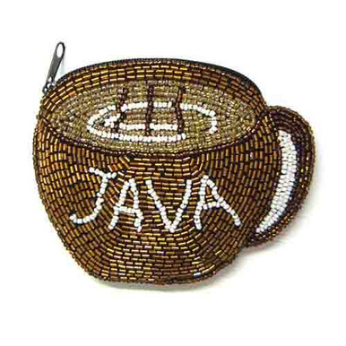 Java Coffee Cup (Brown) (Round)
