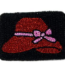 Red Hat on Black Background