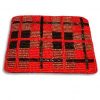 Plaid, Red, Purple & Black (Rectangle)