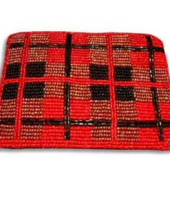 Plaid, Red, Purple & Black (Rectangle)