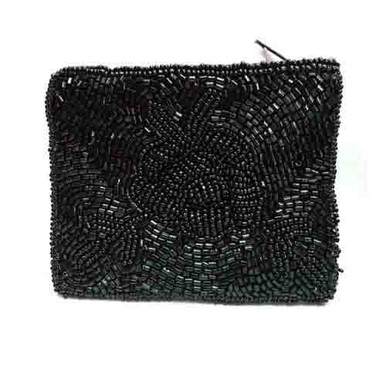 Rose, Black on Black (Rectangle)