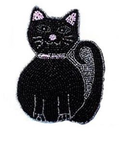 Black Cat Sitting
