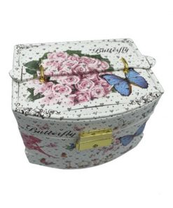 Alternative view of European Landmark  Jewelry Box-  3 Layer Size Storage (6.5"x6"x 5")