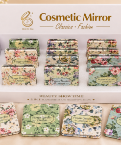 Alternative view of Compact mirror - 12pcs Garden assorted Compact Mirrors