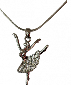 Alternative view of Austrian Crystal Ballerina  Necklace