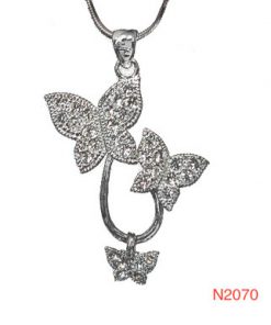 Necklace - Butterflies on Loop (3)