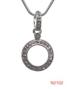 Necklace - Circle, Hanging