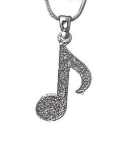 Necklace - Eighth Note (Sm)