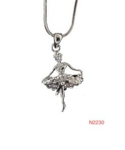Necklace - Ballerina leg up