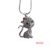 Necklace-  Cat with Bow