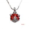 Necklace - Ladybug, red