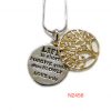 Necklace -Tree of Life with Quote