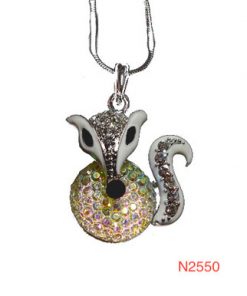 Necklace - Crystal Necklace - Fox