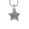 Necklace - Star, Thick, Solid (sm)