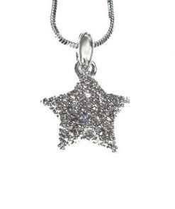 Necklace - Star, Thick, Solid (sm)