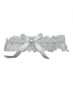 Garter- Lace with bow and heart