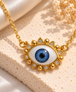Necklace - Evil Eye (Green, Purple, Blue)