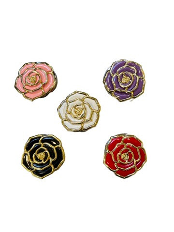 Foldable Bag Hook Rose style