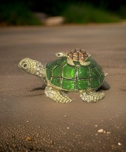 Enamel  Metal Turtles