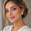 Clip Earring Naturally Pearl Size 6mm