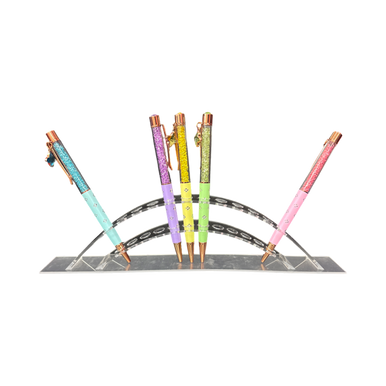 Pen Macaron Color Insert Crystal beads pen