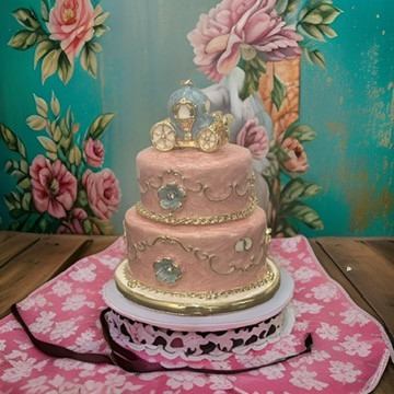 Enamel Metal cake