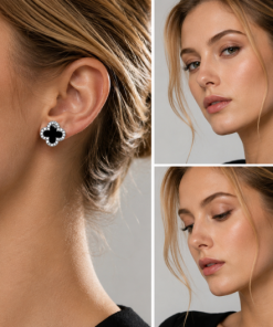 Alternative view of Earring Flower (Clover)