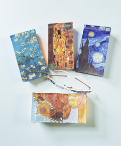 Eyeglass case famous painted image