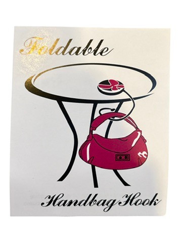 Foldable Bag Hook Butterfly style