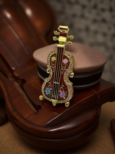 Enamel Metal Cello