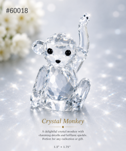 Crystal figure  Monkey small